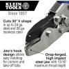 imageKlein Tools 86526 HVAC Tool V Notcher for Ductwork and Sheet Metal Cuts 30Degree V