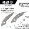 imageKlein Tools 89555 Replacement Blades for Tin Snips Klein Tools Cat No 86556 Cut Tin Copper Aluminum More1 Count Pack of 1