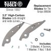 imageKlein Tools 89555 Replacement Blades for Tin Snips Klein Tools Cat No 86556 Cut Tin Copper Aluminum More1 Count Pack of 2