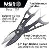 imageKlein Tools 89556 Metal Cutter Tin Snips Cut Tin Copper Aluminum Vinyl Steel and Stainless Steel 12Inch