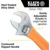 imageKlein Tools D5074 Adjustable Wrench Set Extra Capacity 6Inch 8Inch 10Inch 12Inch Forged Alloy Steel Metric and SAE 4Piece3Piece Kit