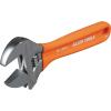 imageKlein Tools D5074 Adjustable Wrench Set Extra Capacity 6Inch 8Inch 10Inch 12Inch Forged Alloy Steel Metric and SAE 4Piece4Piece Kit