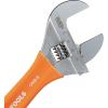 imageKlein Tools D5074 Adjustable Wrench Set Extra Capacity 6Inch 8Inch 10Inch 12Inch Forged Alloy Steel Metric and SAE 4Piece8Inch