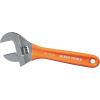 imageKlein Tools D5074 Adjustable Wrench Set Extra Capacity 6Inch 8Inch 10Inch 12Inch Forged Alloy Steel Metric and SAE 4Piece8Inch