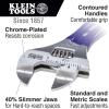 imageKlein Tools D86936 Adjustable Wrench Forged with Slimmer Jaw and a High Polish Chrome Finish 8inch4Inch