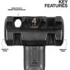 imageKlein Tools H80693 Sledgehammer 3Pound DualFaced Hammer with Fiberglass Handle ShockResistant Design for Striking and Demolition Includes Lanyard Hole4Pound