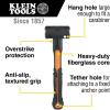 imageKlein Tools H80693 Sledgehammer 3Pound DualFaced Hammer with Fiberglass Handle ShockResistant Design for Striking and Demolition Includes Lanyard Hole6Pound