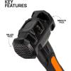 imageKlein Tools H80693 Sledgehammer 3Pound DualFaced Hammer with Fiberglass Handle ShockResistant Design for Striking and Demolition Includes Lanyard Hole3Pound