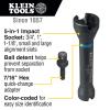 imageKlein Tools NRHD 5In1 Impact Socket Features Three Square Socket Sizes 341 and 118 Inch and Small and Large Alignment Slots