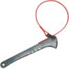 imageKlein Tools S12HB Strap Wrench Adjustable GripIt Strap Wrench Adjusts 112 to 5Inch 12Inch Handle12Inch Handle