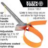 imageKlein Tools S12HB Strap Wrench Adjustable GripIt Strap Wrench Adjusts 112 to 5Inch 12Inch Handle18Inch Handle