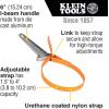 imageKlein Tools S12HB Strap Wrench Adjustable GripIt Strap Wrench Adjusts 112 to 5Inch 12Inch Handle6Inch Handle
