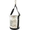 imageKlein Tools 5172PS HeavyDuty TaperedWall Bucket with 15 Inside Pockets No 4 CanvasHeavy Duty