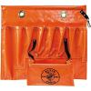 imageKlein Tools 51828 Tool Apron Made in USA 18Inch Aerial Apron with 8 Pockets and Tool Pouches Loops and Hooks in HiViz OrangeStandard