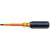 imageKlein Tools 6027INS Flathead Screwdriver Made in USA 516Inch Cabinet Tip Insulated 7Inch Shank1 Count Pack of 1