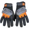 imageKlein Tools 60595 Work Gloves General Purpose Gloves Comfortable Suede Palm Touchscreen Capable Hook and Loop Closure MediumMedium