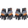 imageKlein Tools 60595 Work Gloves General Purpose Gloves Comfortable Suede Palm Touchscreen Capable Hook and Loop Closure MediumSmall