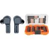 imageKlein Tools AESEB2 Elite Bluetooth Jobsite Earbuds True Wireless Earplugs 25dB NRR Hearing Protection 24Hour Playtime Digital LED DisplayHeadphones  DRILLBITS 33801