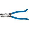 imageKlein Tools D20009ST Pliers Made in USA Side Cutters are HeavyDuty 9Inch Ironworker Pliers for Rebar ACSR Screws Nails and Most Hardened WirePLIERS