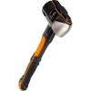 imageKlein Tools H80606 Sledgehammer 6Pound Wedge Hammer with Fiberglass Handle HeavyDuty ShockResistant Design for Striking and Demolition Includes Lanyard Hole6Pound