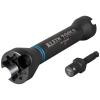 imageKlein Tools NRHD 5In1 Impact Socket Features Three Square Socket Sizes 341 and 118 Inch and Small and Large Alignment Slots
