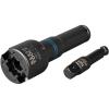 imageKlein Tools NRHD4 Impact Socket Set 4in1 SAE Socket Wrench 4 Point Sockets 34 1316 1 118Inch Sockets and 716Inch Hex Adapter