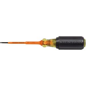 imageKlein Tools 6073INS Insulated Screwdriver Made in USA 332Inch Cabinet Tip with 3Inch Shank
