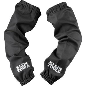 imageKlein Tools 60845 FR Cotton Welding Sleeves 21Inch Elastic Cuff Black 1Pair