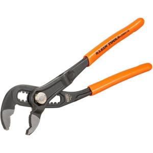 imageKlein Tools D5057B 7Inch QuickAdjust Klaw Pump Pliers Compact Design with VJaw and Hardened Teeth for Maximum Torque