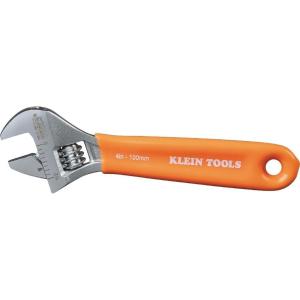 imageKlein Tools D5074 Adjustable Wrench Set Extra Capacity 6Inch 8Inch 10Inch 12Inch Forged Alloy Steel Metric and SAE 4Piece4Inch