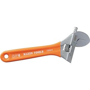 imageKlein Tools D5074 Adjustable Wrench Set Extra Capacity 6Inch 8Inch 10Inch 12Inch Forged Alloy Steel Metric and SAE 4Piece8Inch