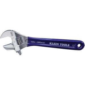 imageKlein Tools D86936 Adjustable Wrench Forged with Slimmer Jaw and a High Polish Chrome Finish 8inch10Inch