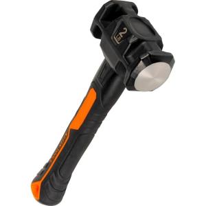 imageKlein Tools H80693 Sledgehammer 3Pound DualFaced Hammer with Fiberglass Handle ShockResistant Design for Striking and Demolition Includes Lanyard Hole2Pound