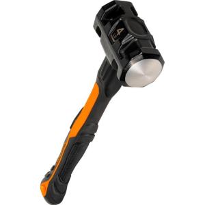 imageKlein Tools H80693 Sledgehammer 3Pound DualFaced Hammer with Fiberglass Handle ShockResistant Design for Striking and Demolition Includes Lanyard Hole4Pound