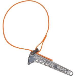 imageKlein Tools S12HB Strap Wrench Adjustable GripIt Strap Wrench Adjusts 112 to 5Inch 12Inch Handle6Inch Handle
