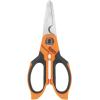 imageKlein Tools 2100CS Stainless Electrician Scissors Long Reach Cable Stripping Serrated Scissors with Wire Stripping Notches for Electrical Automotive and DIY Tasks 7Inch