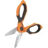 imageKlein Tools 2100CS Stainless Electrician Scissors Long Reach Cable Stripping Serrated Scissors with Wire Stripping Notches for Electrical Automotive and DIY Tasks 7Inch