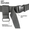 imageKlein Tools 21022 6Pocket Tool Apron Durable Duck Canvas with Riveted Seams Adjustable Work Belt 46Inch Length Removable Tape Measure Loop