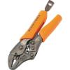 imageKlein Tools 38600 Curved Jaw Locking Pliers with Quick Release Handles Intuitive Thumb Knob High Torque Mole Grips for Clamping and Gripping 5Inch5Inch