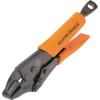 imageKlein Tools 38642 Locking Pliers with Straight Jaw Quick Release Handles Hardened Teeth Intuitive Thumb Knob for Universal Use 10Inch