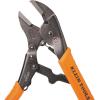 imageKlein Tools 38642 Locking Pliers with Straight Jaw Quick Release Handles Hardened Teeth Intuitive Thumb Knob for Universal Use 10Inch
