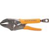 imageKlein Tools 38642 Locking Pliers with Straight Jaw Quick Release Handles Hardened Teeth Intuitive Thumb Knob for Universal Use 10Inch