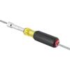 imageKlein Tools 65456MAG HeavyDuty HollowShaft Nut Driver Set Magnetic ColorCoded Hex Sizes 14 to 916Inch CushionGrip Handles 6PieceNut Driver Set Magnetic