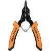 imageKlein Tools 73066 Convertible Snap Ring Pliers 6 in1 Internal and External Modes Interchangeable Heads with Straight 45 Degree and 90Degree Angles