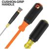 imageKlein Tools 85850 9Piece Electrician Tool Set with 3 Phillips 3 Slotted Drivers ScrewHolding Driver 2 Insulated Drivers  Phillips and Square CushionGrip Handle