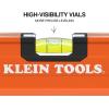 imageKlein Tools 93548 48Inch Box Level Box Beam 3 Vials High Visibility Orange Aluminum Body72Inch