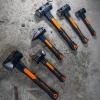 imageKlein Tools H80603 Sledgehammer 3Pound Wedge Hammer with Fiberglass Handle HeavyDuty ShockResistant Design for Striking and Demolition Includes Lanyard Hole