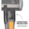 imageKlein Tools H80603 Sledgehammer 3Pound Wedge Hammer with Fiberglass Handle HeavyDuty ShockResistant Design for Striking and Demolition Includes Lanyard Hole