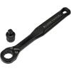 imageKlein Tools 65301ADP KNECT S Pass Through Ratchet and 14Inch Socket Adapter Set Compact and Comfortable Hand Tool Backwards Compatible with 14Inch Square Drive Sockets