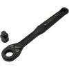 imageKlein Tools 65408ADP KNECT M Pass Through Ratchet and 38Inch Socket Adapter Set 90Tooth Wrench for Extended Threaded Rods Compact and Comfortable Grip Traditional Socket Compatibility